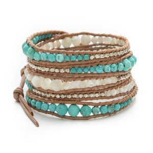 Sundance Catalog Turquoise Studs & Wrap Bracelet